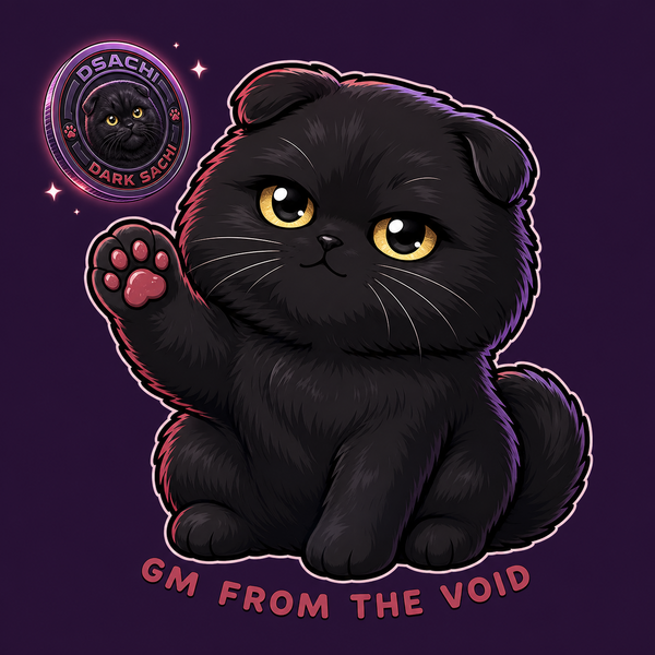 Chibi Sachi waving, GM from the void