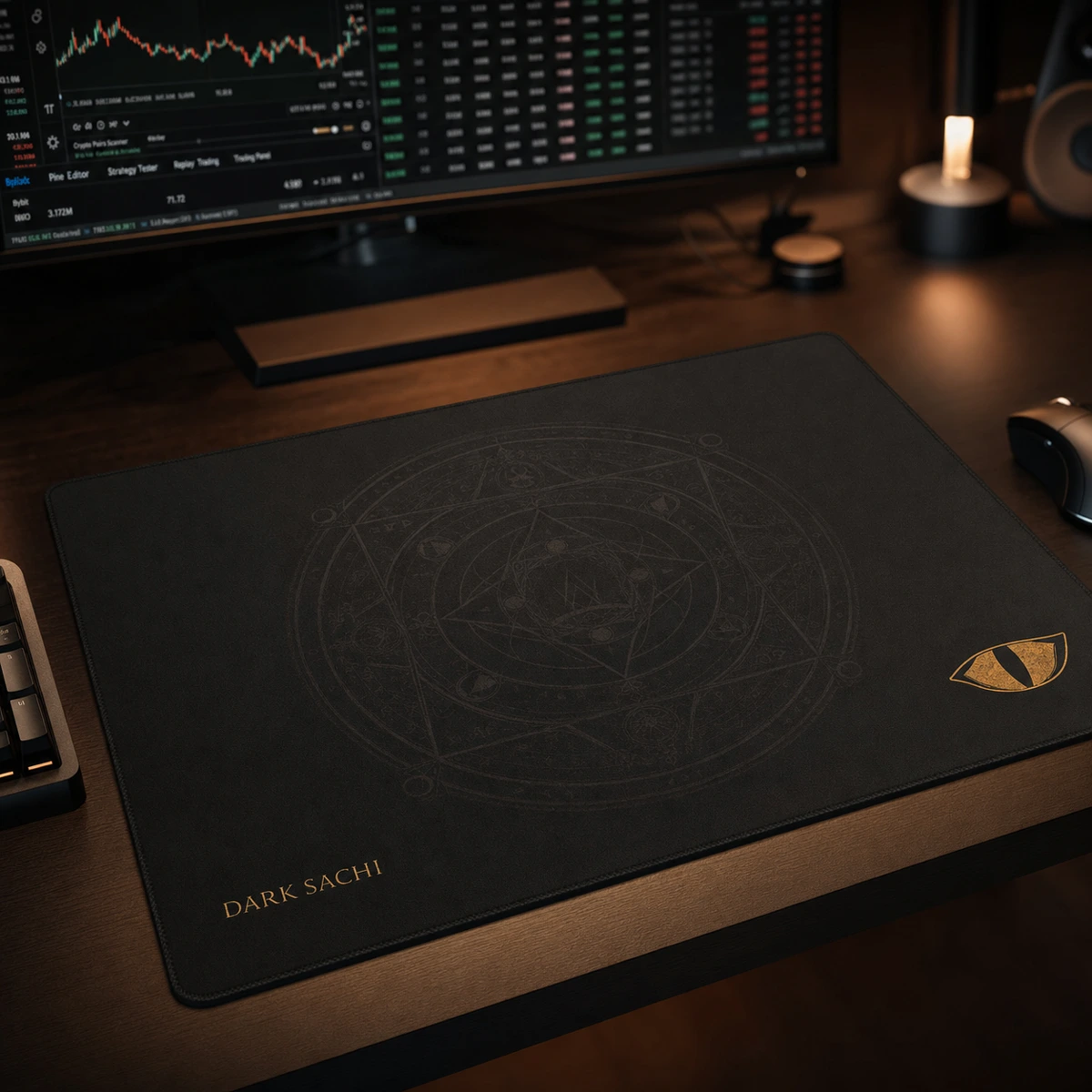 3AM Desk Mat — Dark Sachi mouse pads from the $DSACHI nocturnal collection